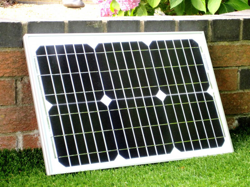 Solar Powered Fan Panel
